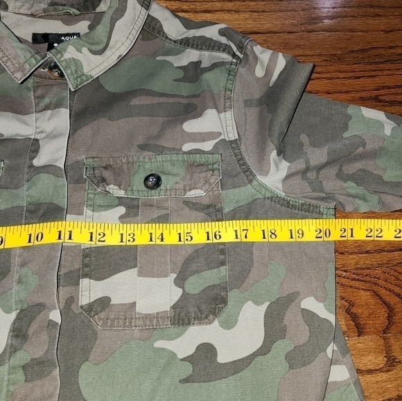 Aqua camo army jacket - Picture 6 of 8